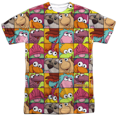 Fraggle Rock- Character Squares T-Shirt