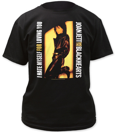 Joan Jett- I Hate Myself For Loving You T-shirts