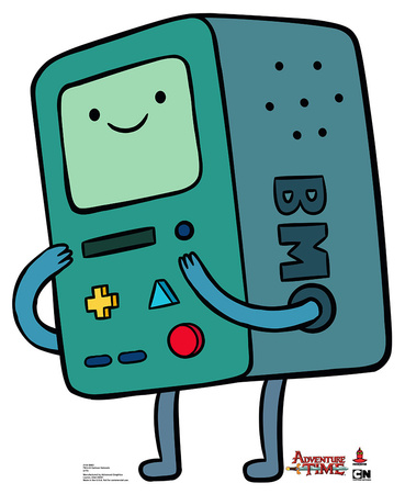 Adventure Time - BMO Lifesize Standup Cardboard Cutouts