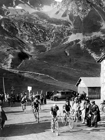 Tour De France 1929, 15th Leg Grenoble/Evian (Alps) on July 20: Antonin Magne Ahead Photo