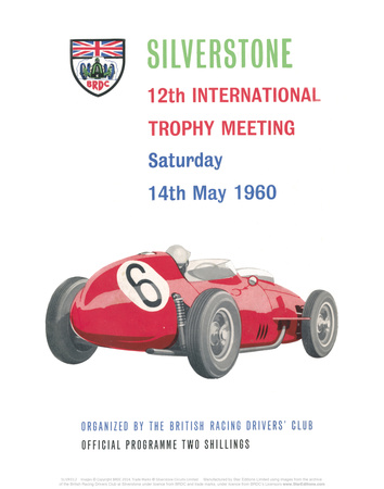 12th International Trophy Meeting - Silverstone Vintage Print Posters by Silverstone