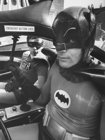 Batman Adam West and 