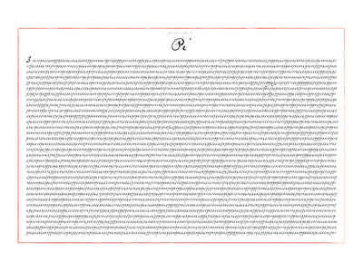 Pi 5000 Digits Math Print by  SM Design