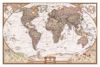 The World Map Prints