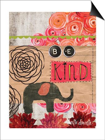 Be Kind Prints by Katie Doucette