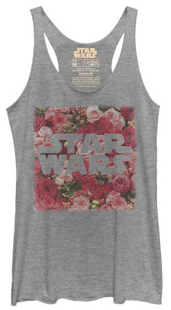 Juniors Tank Top: Star Wars- Rosey Logo Tank Top