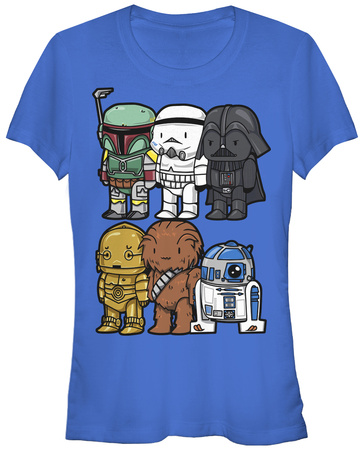 Juniors: Star Wars- Cute Wars T-shirts