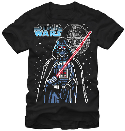 Star Wars- Vader 8-Bit T-shirts