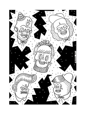 Tattoos Print by  KASHINK