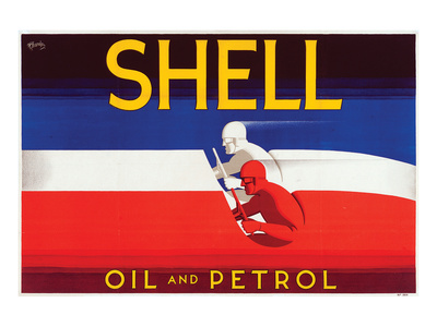 Shell Oil and Petrol Prints