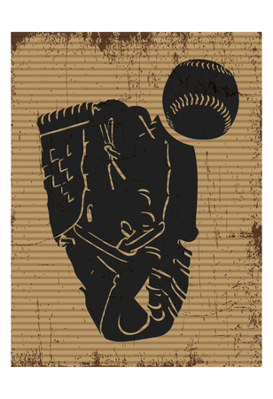 Baseball Tools Prints by Melody Hogan