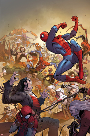 The Amazing Spider-Man No. 14 Cover, Featuring: Spider-Man, Morlun, Silk and More Posters