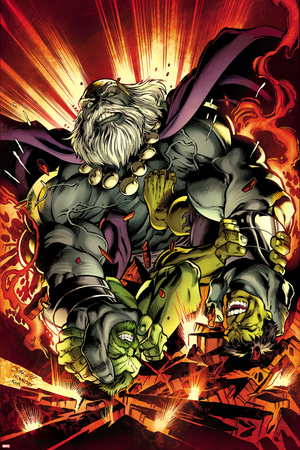 Hulk No. 16 Cover, Featuring: Maestro, Hulk Posters by Mark Bagley