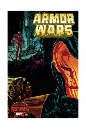 Marvel Secret Wars Cover, Featuring: Iron Man Prints