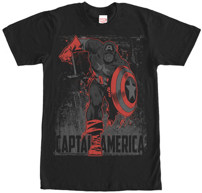 Captain America- Scarlet Charge Shirts