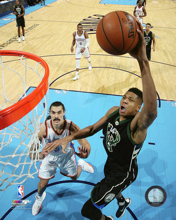 Giannis Antetokounmpo 2015-16 Action Photo