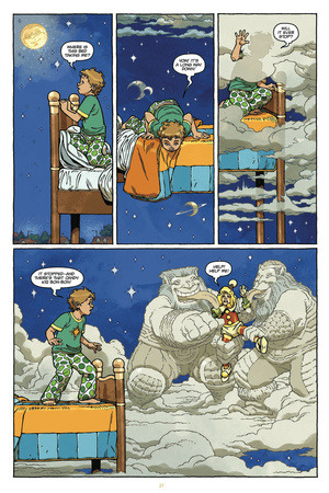 Little Nemo: Return to Slumberland - Comic Page with Panels Photo by Gabriel Rodriguez