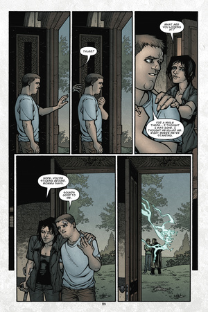 Locke and Key: Volume 1 Welcome to Lovecraft - Comic Page with Panels Prints by Gabriel Rodriguez