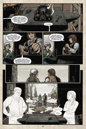 Locke and Key: Volume 5 - Comic Page with Panels Posters by Gabriel Rodriguez