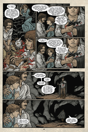 Locke and Key: Volume 5 - Comic Page with Panels Photo by Gabriel Rodriguez