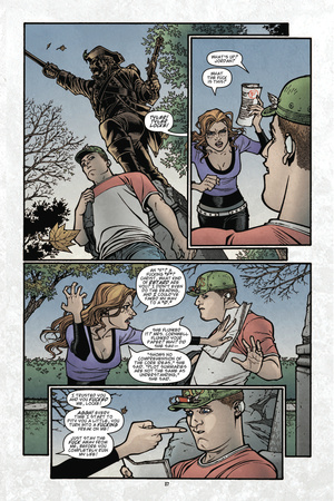 Locke and Key: Volume 3 - Comic Page with Panels Photo by Gabriel Rodriguez