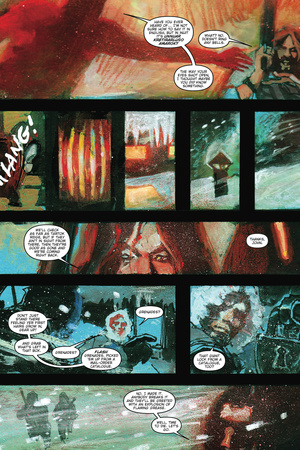 30 Days of Night: Beyond Barrow - Comic Page with Panels Prints by Bill Sienkiewicz
