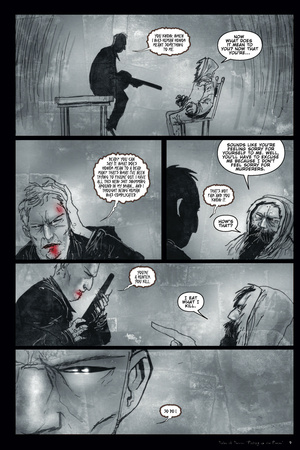 30 Days of Night: Three Tales - Comic Page with Panels Posters by Ben Templesmith