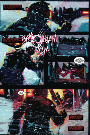 30 Days of Night: Beyond Barrow - Comic Page with Panels Prints by Bill Sienkiewicz