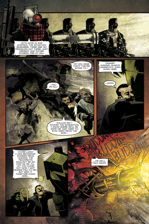 Zombies vs. Robots: Undercity - Comic Page with Panels Prints by Mark Torres