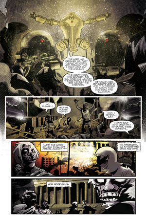 Zombies vs. Robots: Undercity - Comic Page with Panels Posters by Mark Torres