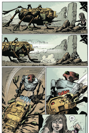 Zombies vs. Robots: Volume 1 - Comic Page with Panels Prints by Val Mayerik