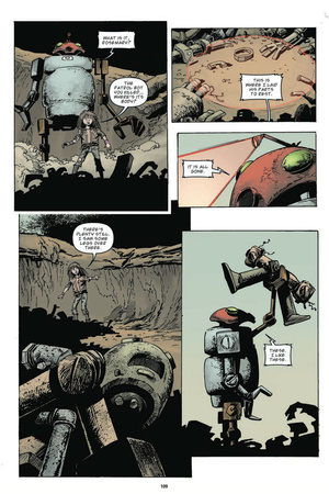 Zombies vs. Robots: Volume 1 - Comic Page with Panels Art by Val Mayerik