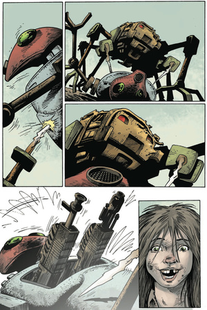 Zombies vs. Robots: Volume 1 - Comic Page with Panels Posters by Val Mayerik