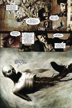 Zombies vs. Robots - Comic Page with Panels Prints by Menton Matthews III