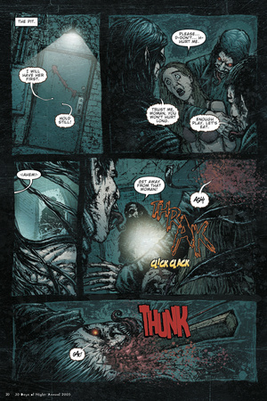 30 Days of Night: Three Tales - Comic Page with Panels Posters by Nat Jones