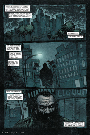 30 Days of Night: Three Tales - Comic Page with Panels Photo by Nat Jones