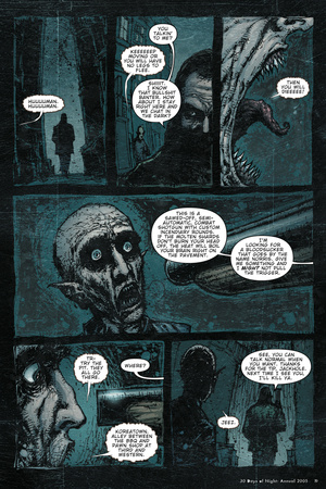 30 Days of Night: Three Tales - Comic Page with Panels Prints by Nat Jones