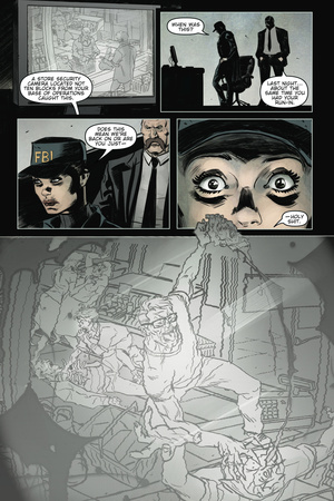30 Days of Night: Volume 2 - Comic Page with Panels Photo by Christopher Mitten