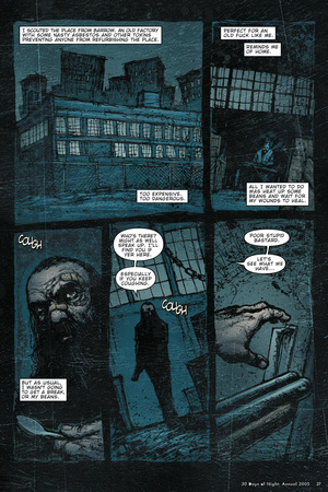 30 Days of Night: Three Tales - Comic Page with Panels Prints by Nat Jones