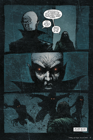 30 Days of Night: Three Tales - Comic Page with Panels Prints by Nat Jones