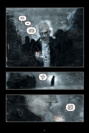 30 Days of Night - Comic Page with Panels Posters by Ben Templesmith