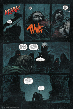 30 Days of Night: Three Tales - Comic Page with Panels Posters by Nat Jones