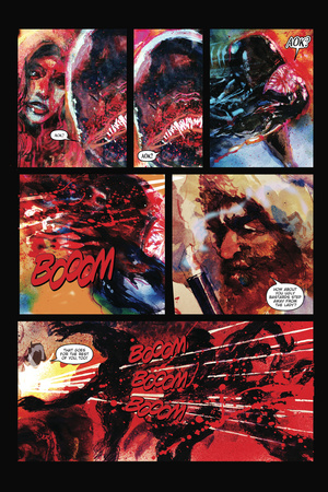 30 Days of Night: Beyond Barrow - Comic Page with Panels Prints by Bill Sienkiewicz