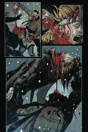 30 Days of Night: Volume 2 - Comic Page with Panels Prints by Christopher Mitten