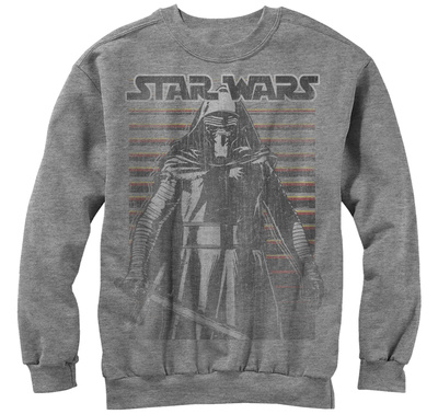 Crewneck Sweatshirt: Star Wars The Force Awakens- Kylo Ren Force Tremors T-Shirt