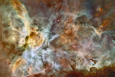 Star Birth and Star Death Create Cosmic Havoc in a Panorama of the Carina Nebula Photographic Print by  NASA