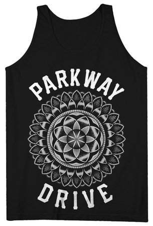 Tank Top: Parkway Drive- Mandala T-Shirt