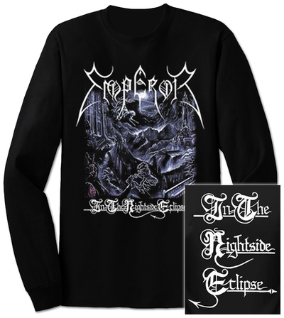 Long Sleeve: Emperor- In The Nightside Eclipse (Front/Back) T-shirts