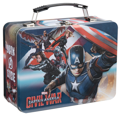 Marvel Captain America Civil War Tin Lunch Box Lunch Box