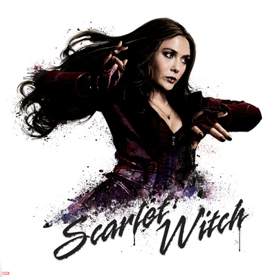 Captain America: Civil War - Scarlet Witch Prints